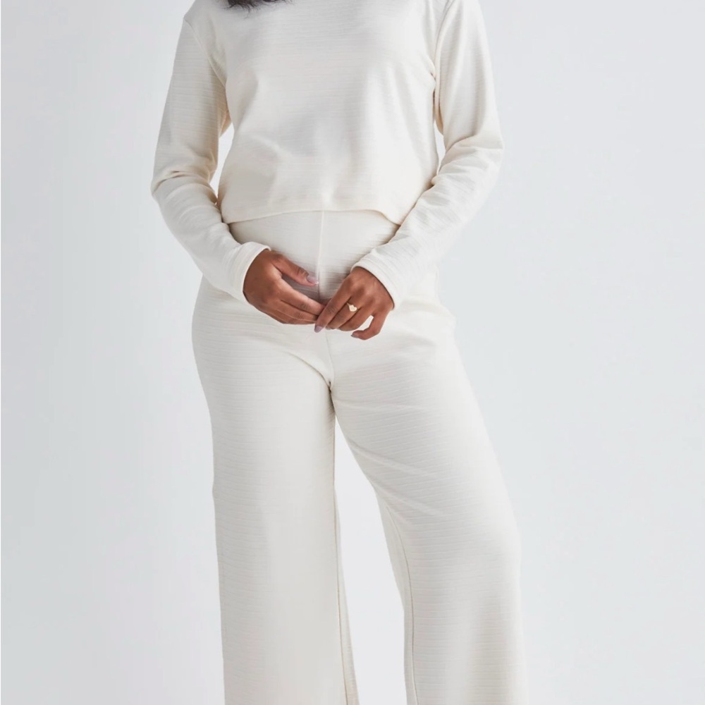 Angel Maternity Cream Lounge Set